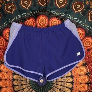 L Blue New balance athletic shorts